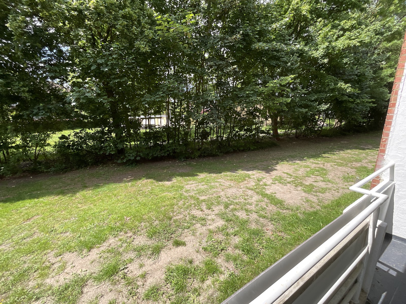 Aussicht vom Balkon