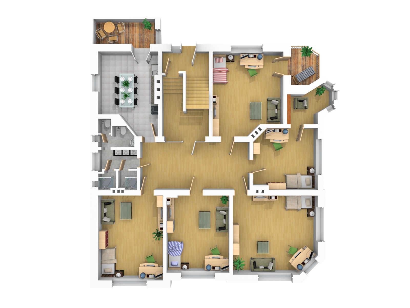 Grundriss WG