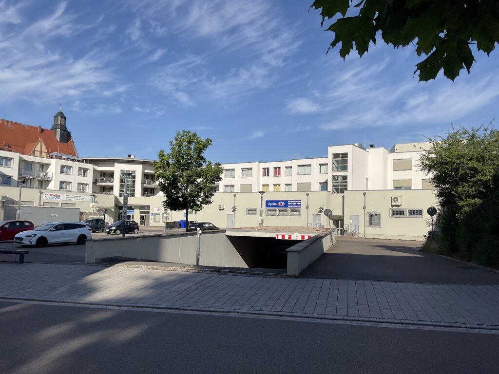 Einfahrt Tiefgarage
