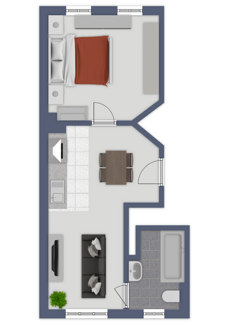 Grundriss EG rechts