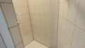 Neue Dusche