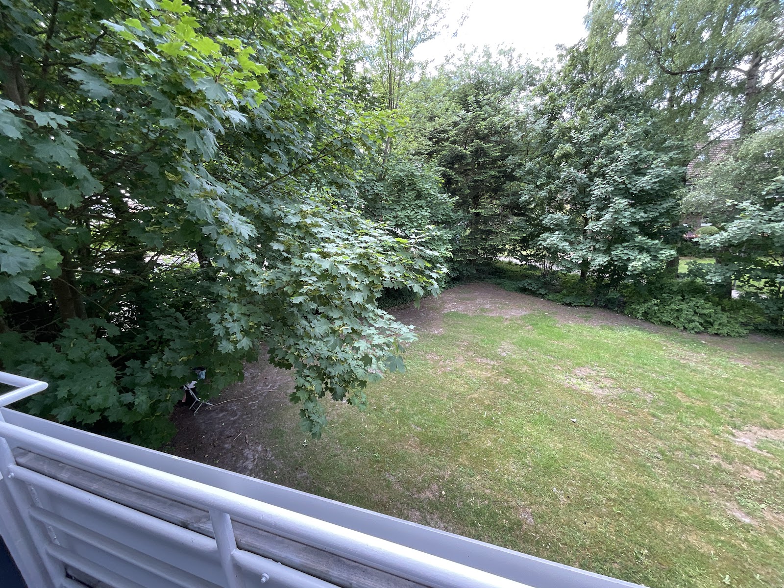 Aussicht vom Balkon