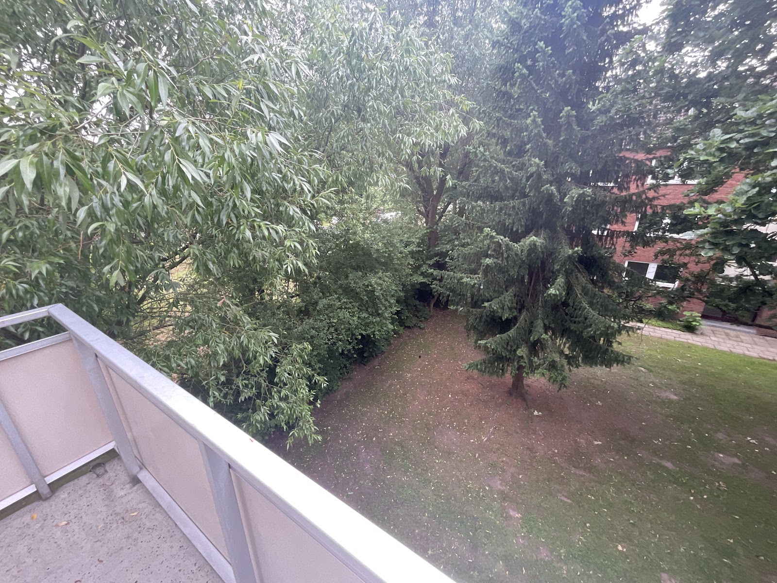 Aussicht vom Balkon