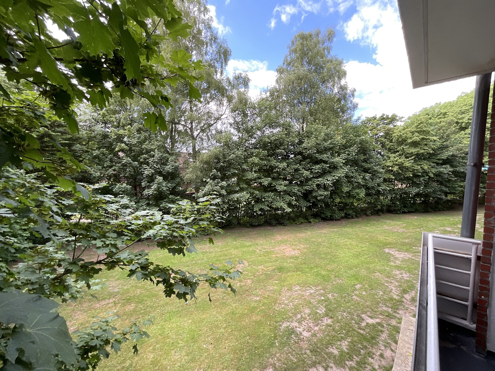 Aussicht vom Balkon