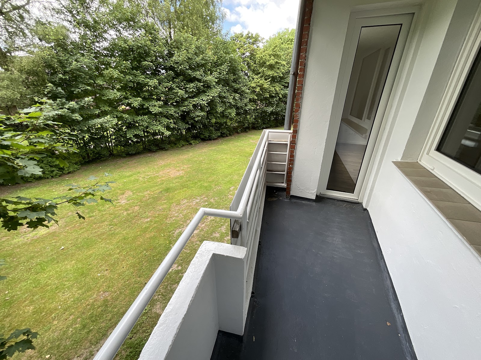 Aussicht vom Balkon