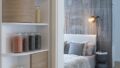 Blick ins Schlafzimmer