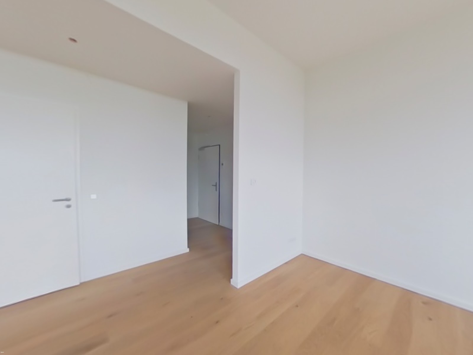 Wohnzimmer mit Blick zum Eingangsbereich/Flur