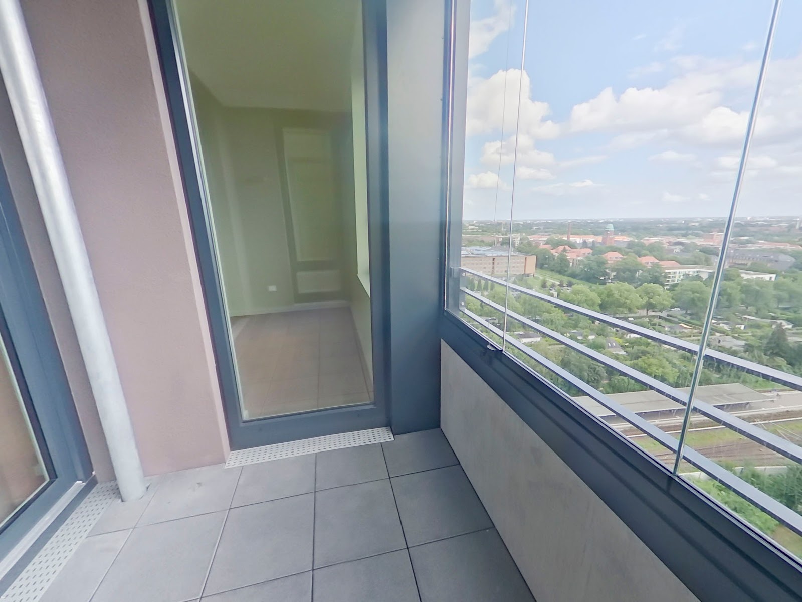 Einblick Loggia
