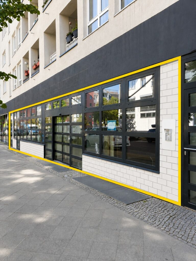 Außenansicht Gewerbefläche