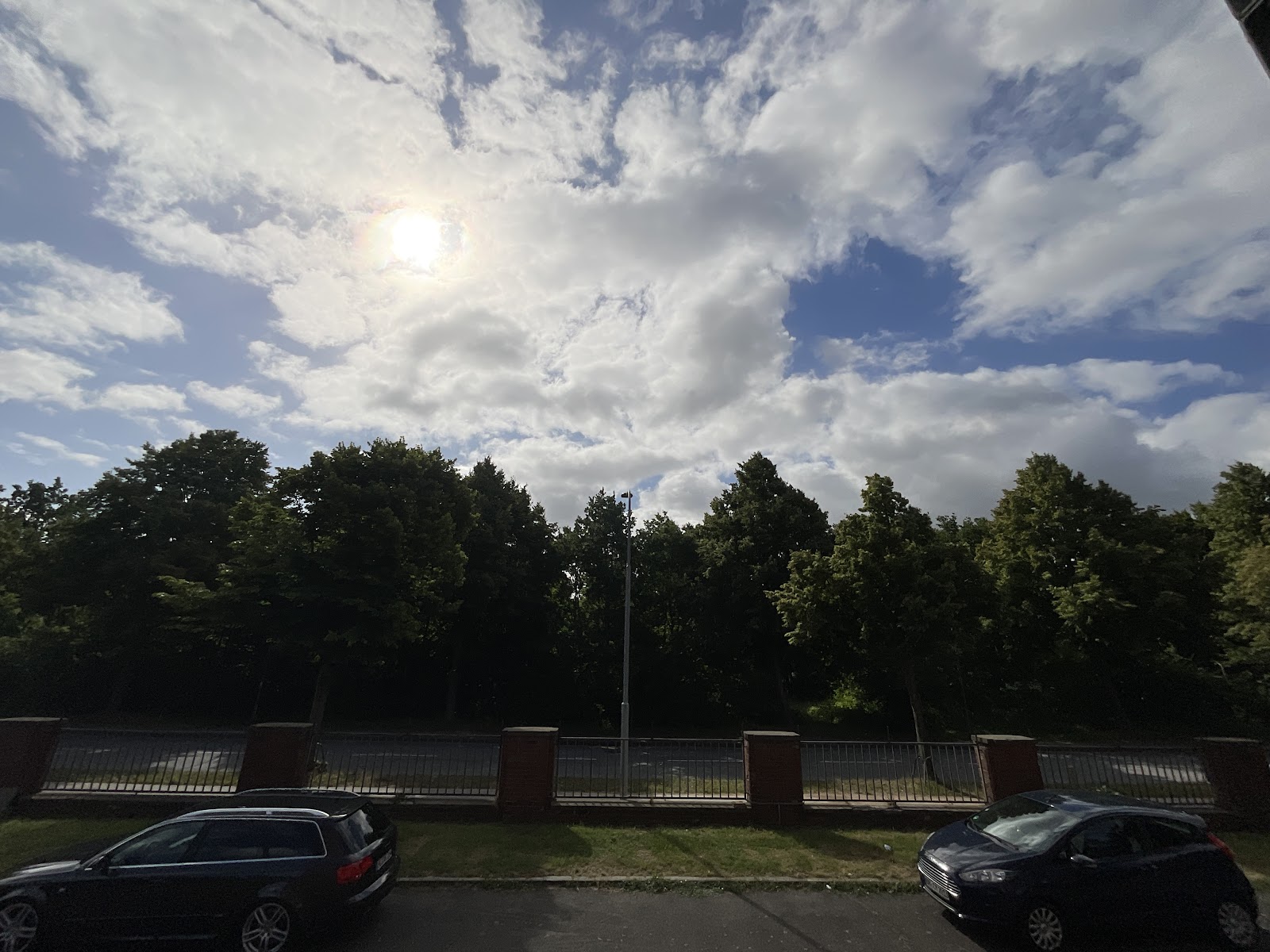 Aussicht vom Balkon