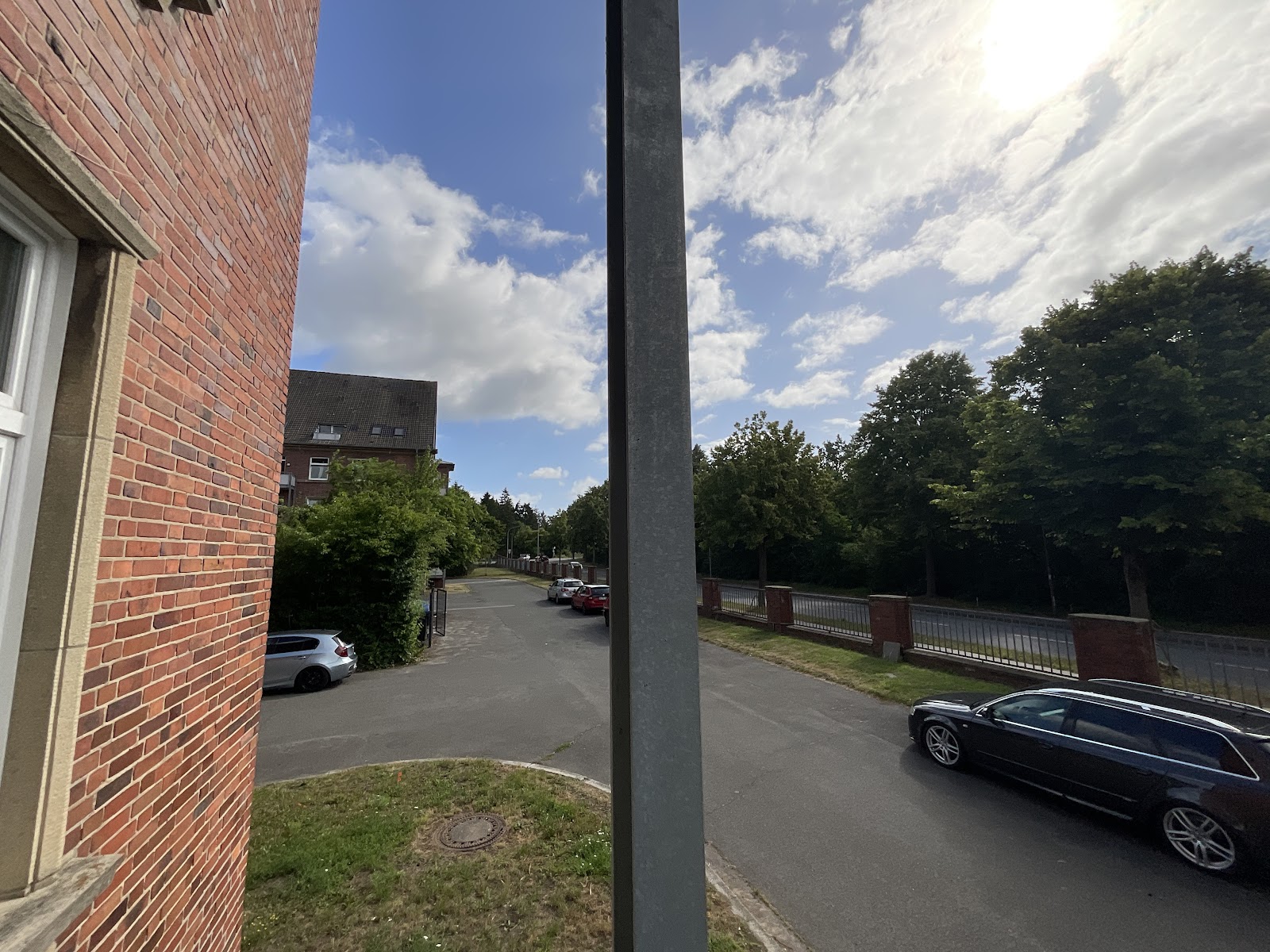 Aussicht vom Balkon