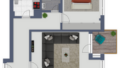 Grundriss WE 14-3.OG mi.