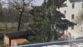 Blick vom Balkon