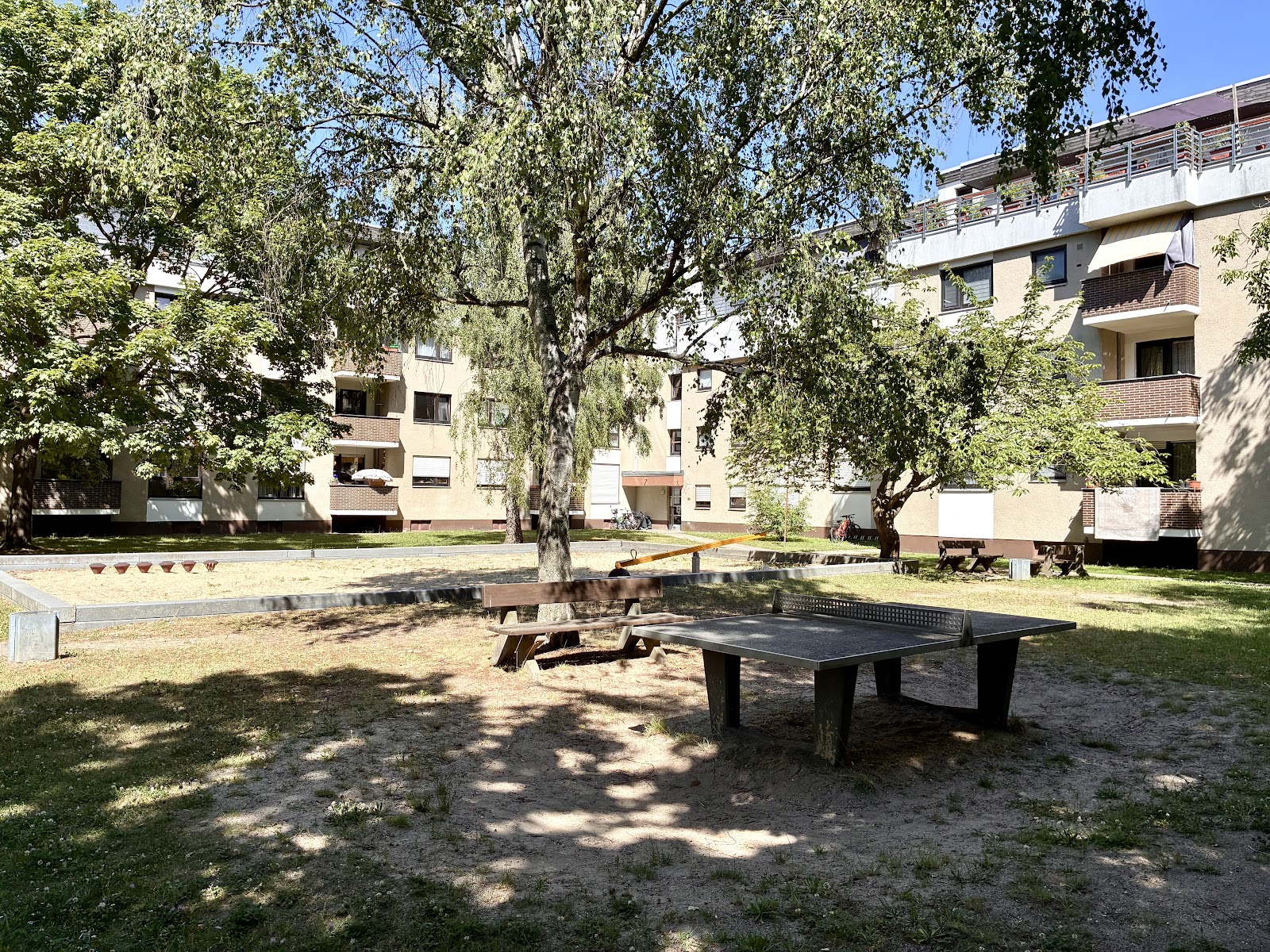 Spielplatz vor der Tür